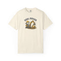 Goal Digger Football Excavator T-Shirt — Funny Construction Football Soccer Graphic Tee