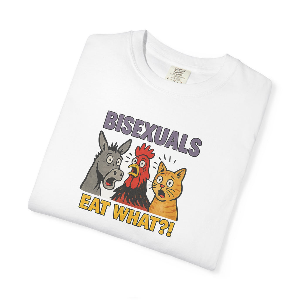 Bisexuals Eat What?! Graphic T-Shirt