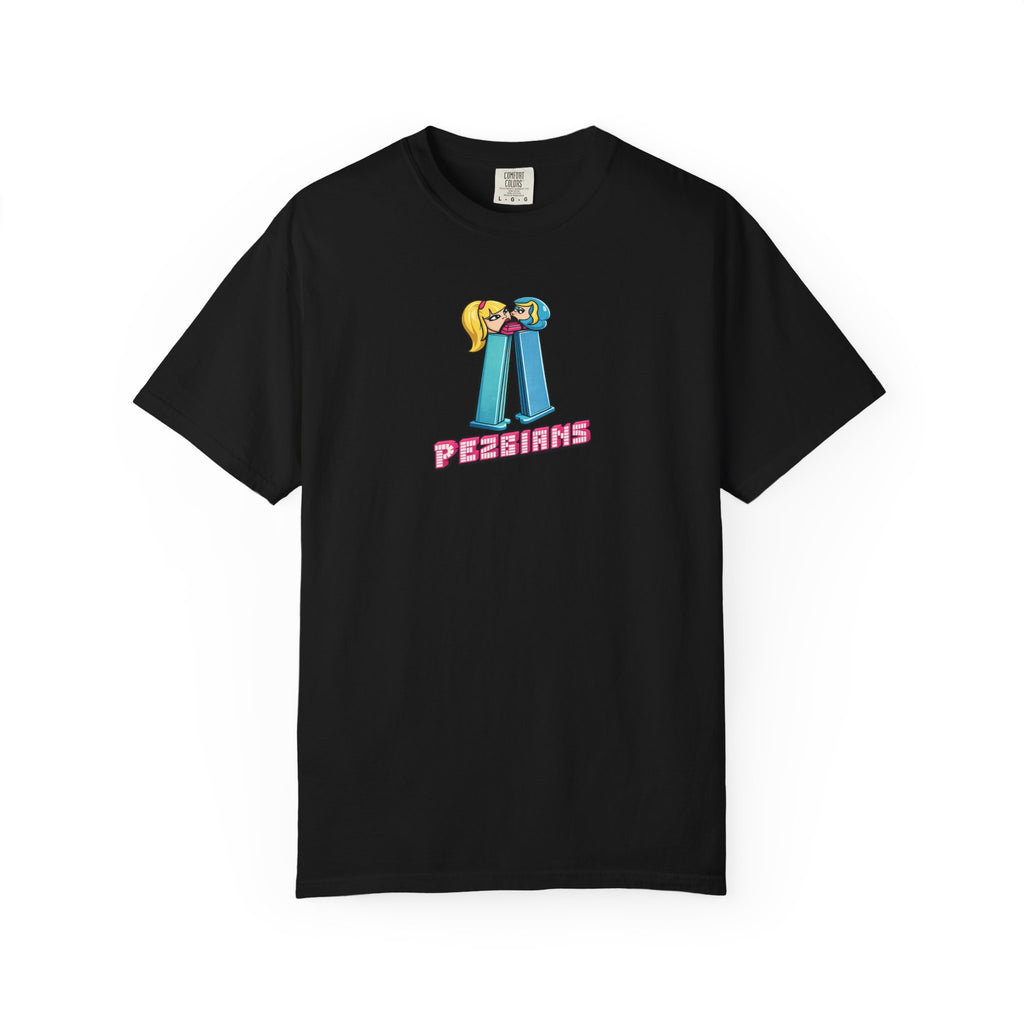 PEZBIANS - Retro Cartoon Pez-Style Graphic T-Shirt