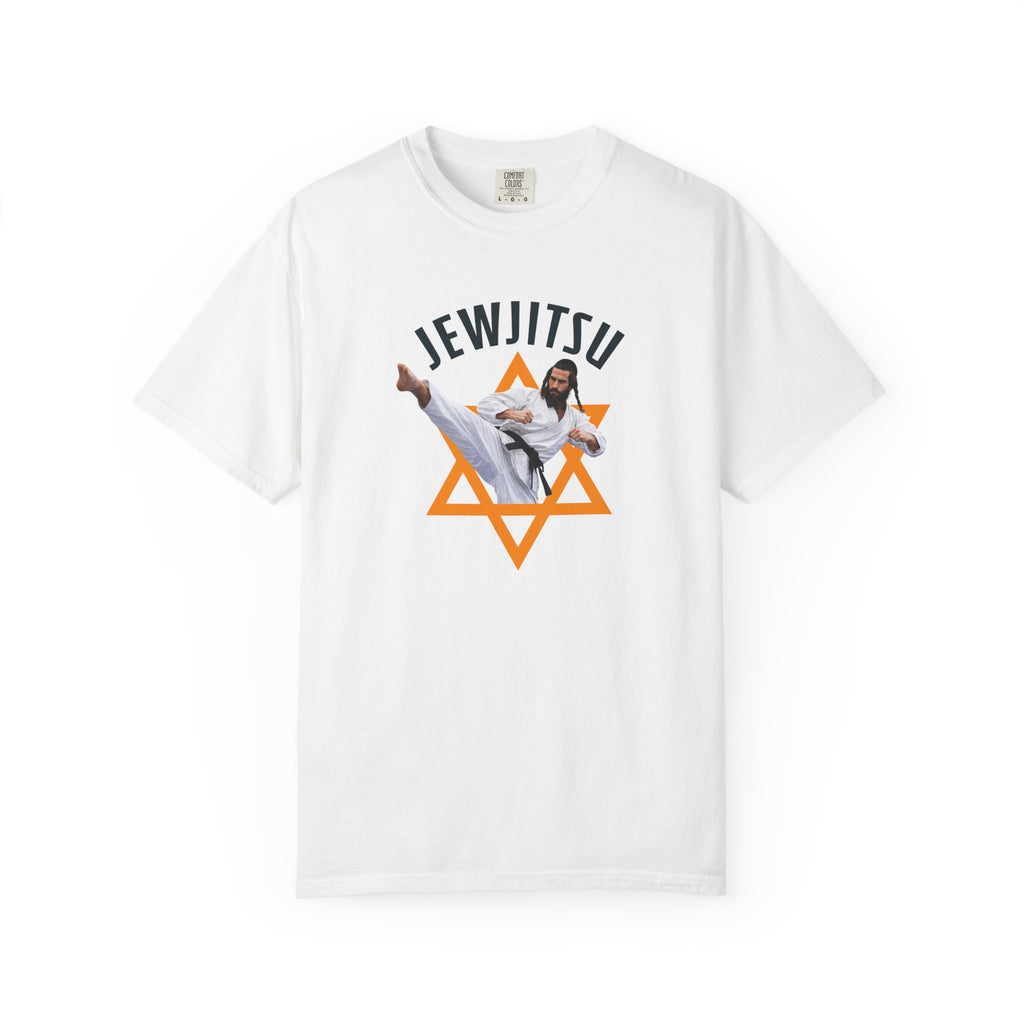Jewjitsu Martial Arts T-Shirt — Star of David Jiu-Jitsu Design