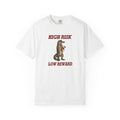 High Risk Low Reward Crocodile Graphic Tee — Funny Gift T-Shirt