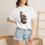 Sword Skeleton Graphic Tee — 90s Metal Meme T-Shirt