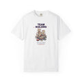 Team Building Graphic Tee — Satirical Office Rat T-Shirt