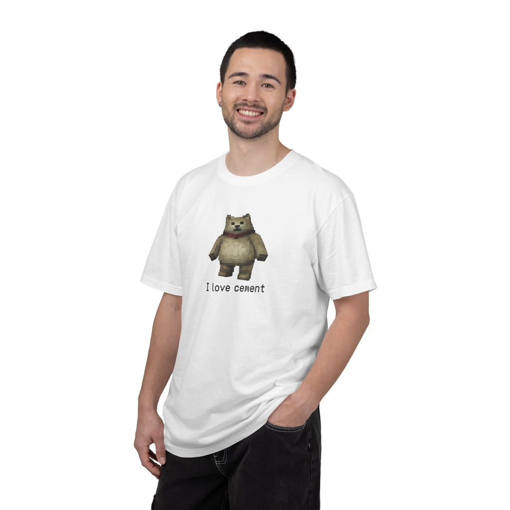 "I love cement" Cute Humorous Graphic Tee