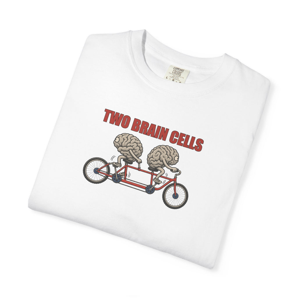 Two Brain Cells Graphic Tee — Funny Friendship Gift T-Shirt