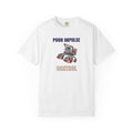 Poor Impulse Control Graphic Tee — Shopping Trolley Gift T-Shirt