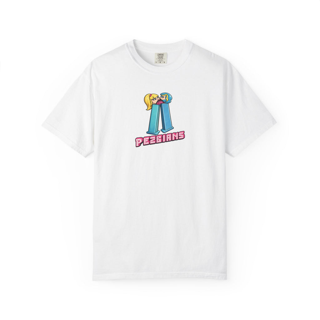 PEZBIANS - Retro Cartoon Pez-Style Graphic T-Shirt