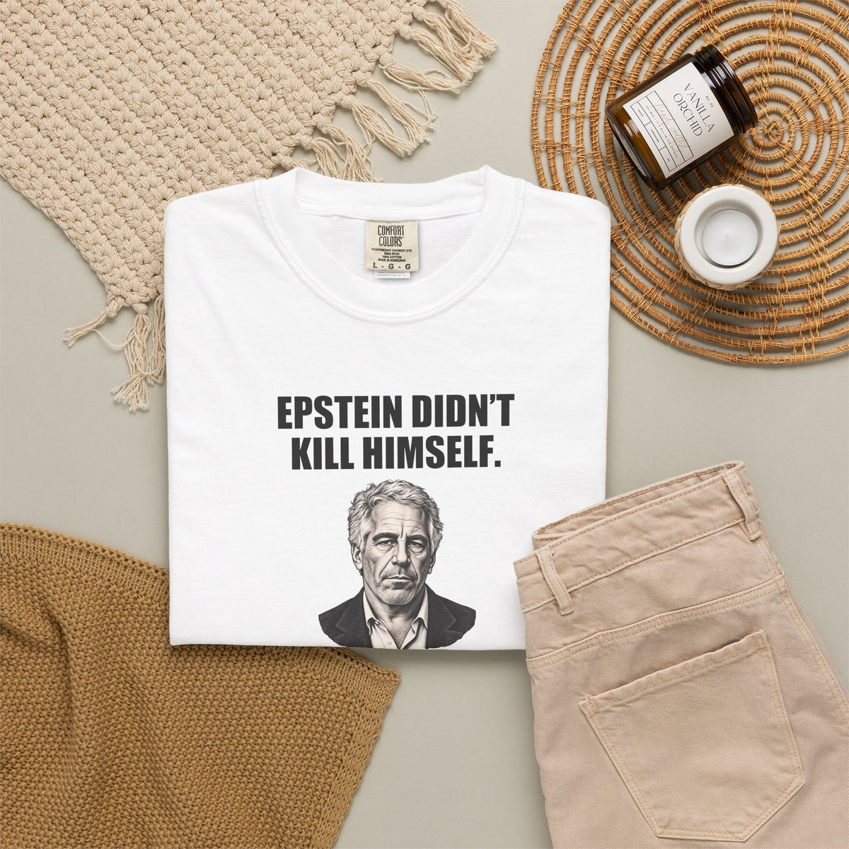 Neither Should You Graphic Tee — Dark Satire Portrait T-Shirt