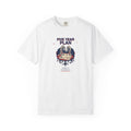 Five Year Plan Graphic Tee — Funny Corporate Pigeon T-Shirt