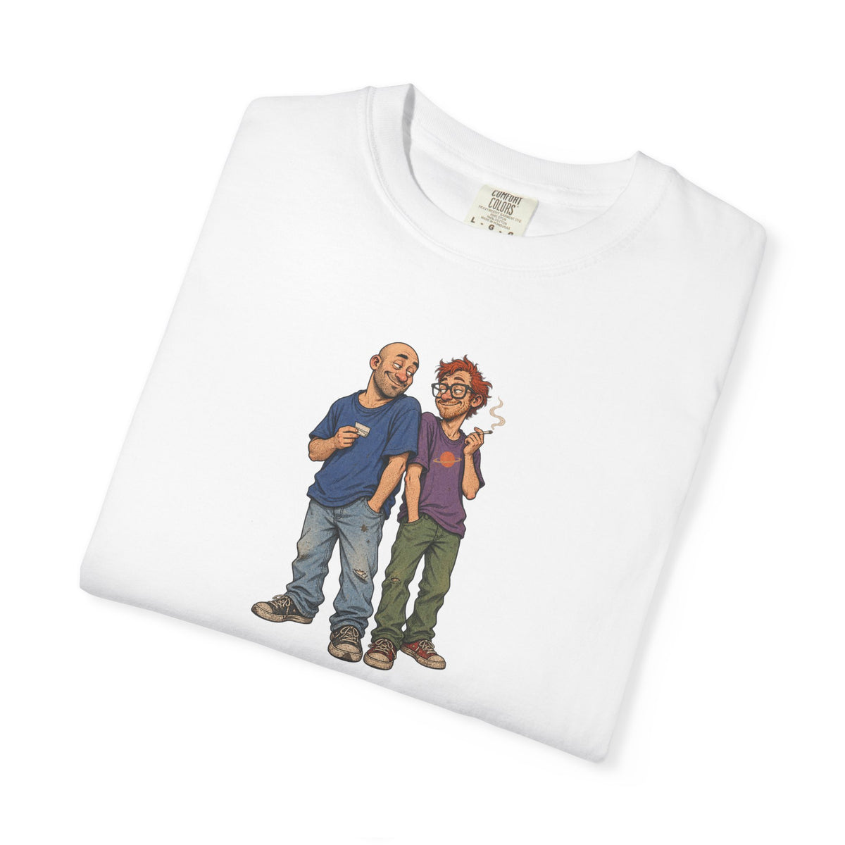 Drugrats Graphic Tee — Adult Slacker Cartoon T-Shirt