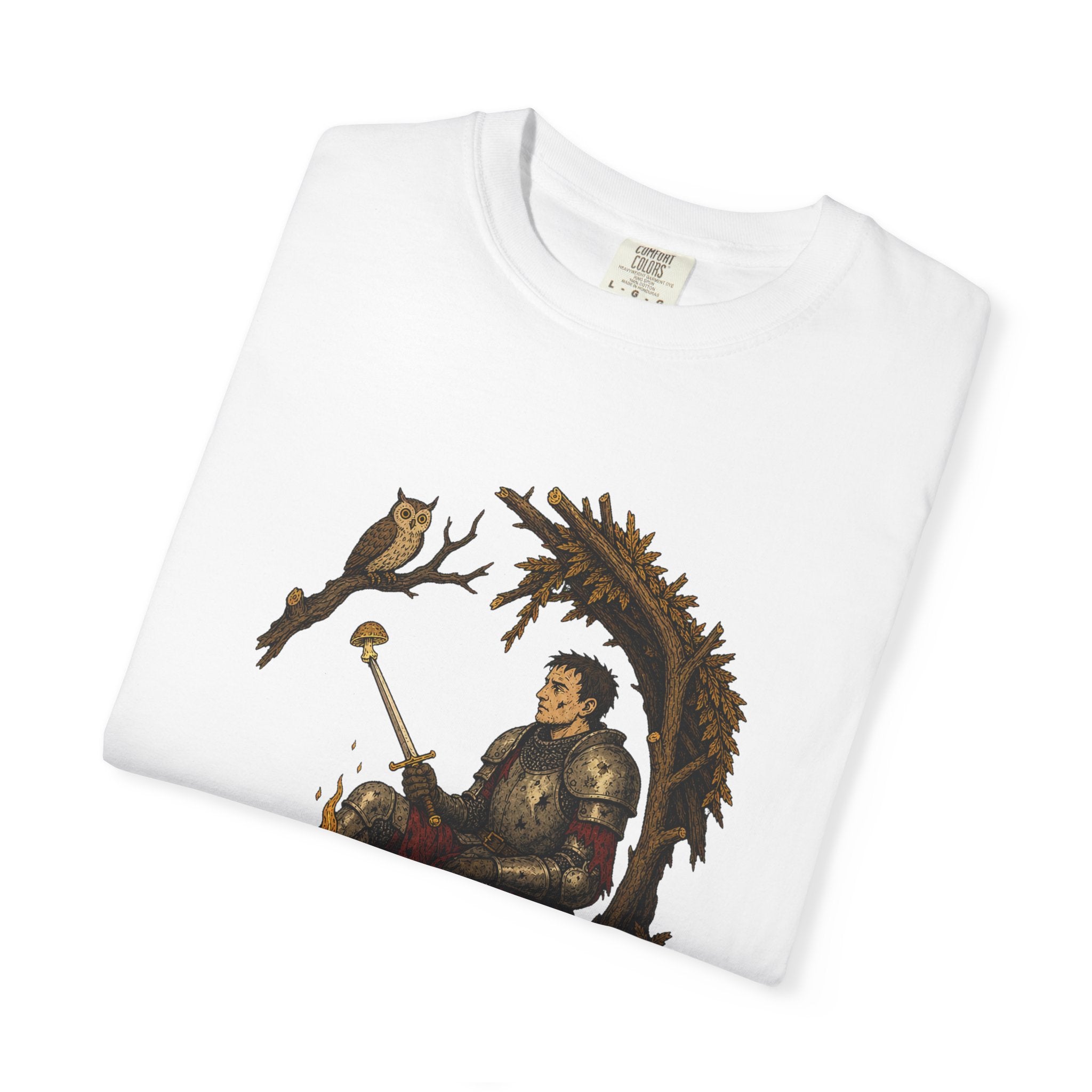 Sir Vival Graphic Tee — Funny Medieval Survival T-Shirt