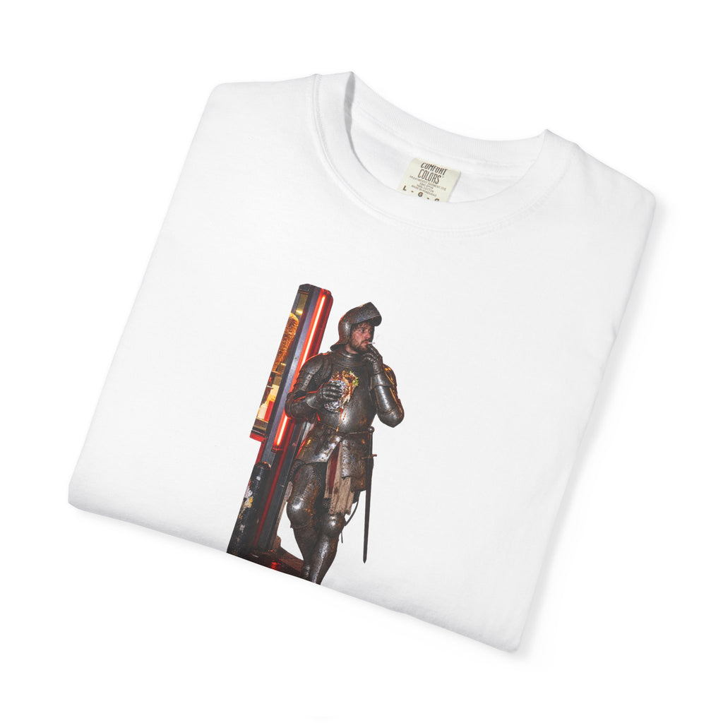 Kebab Knight Graphic Tee — Medieval Late Night T-Shirt