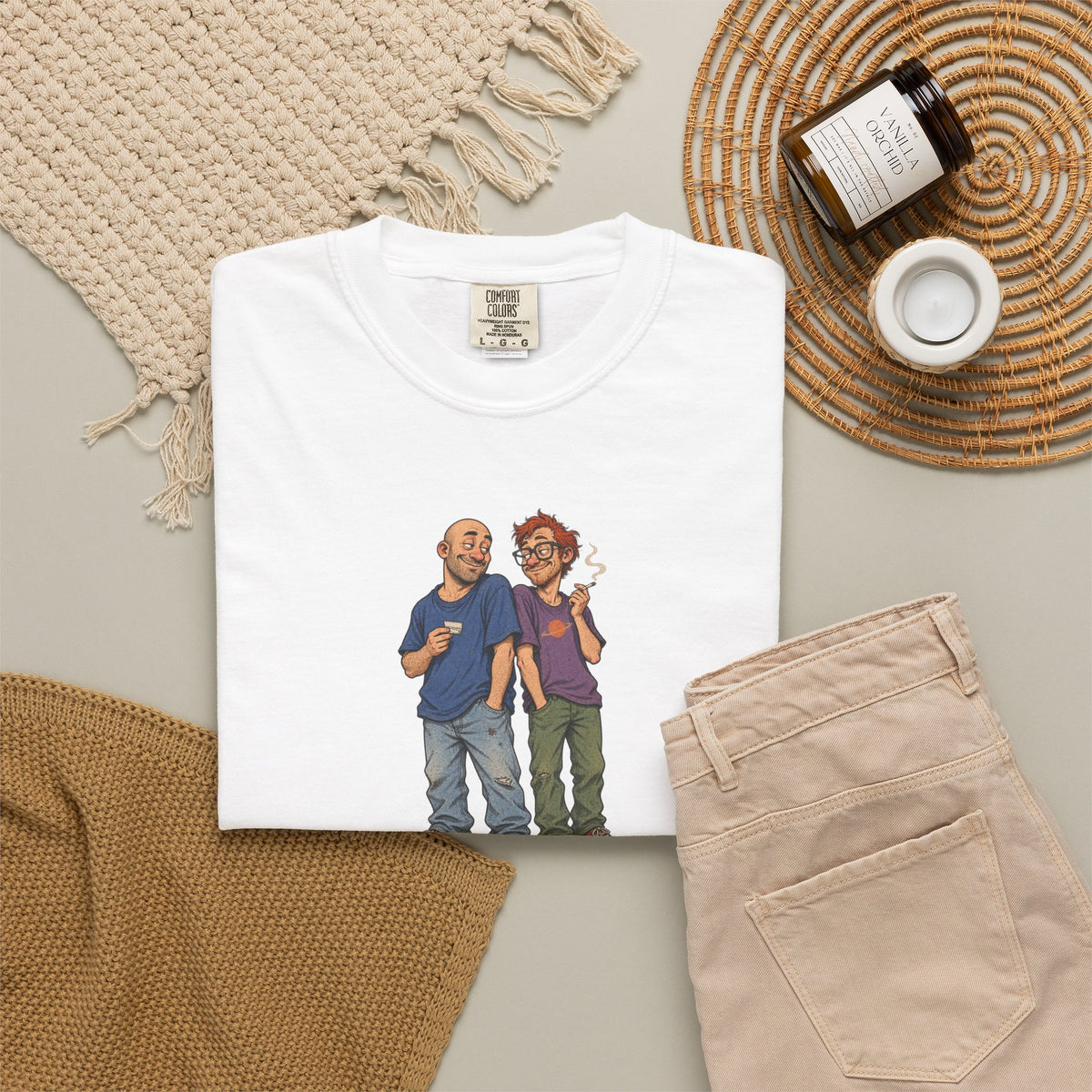 Drugrats Graphic Tee — Adult Slacker Cartoon T-Shirt