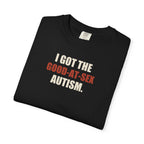Good-at-Sex Autism Graphic Tee — Adult Slogan T-Shirt