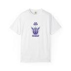 Live Laugh Lobotomy Graphic Tee — Y2K Chrome Brain T-Shirt