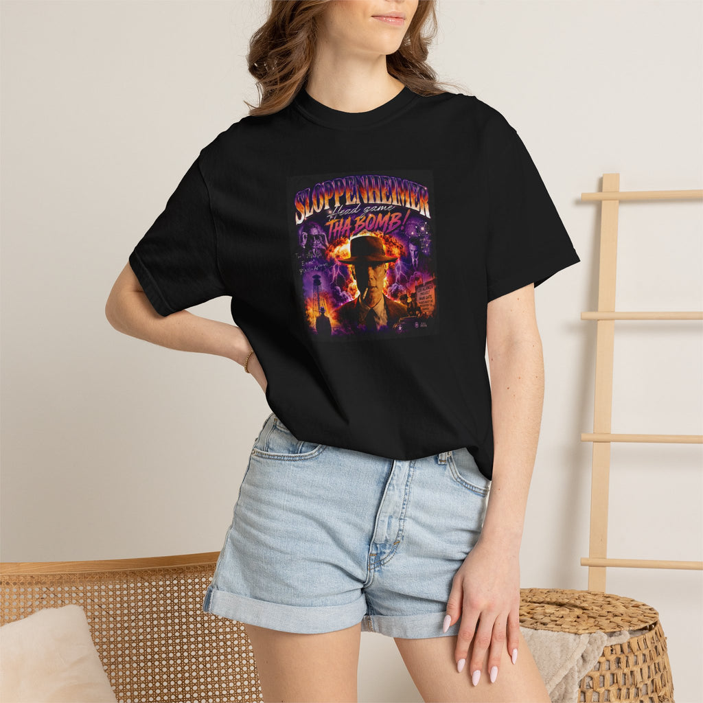 Sloppenheimer - Head Game Tha Bomb - Retro Vintage Graphic T-Shirt