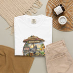 Basildon Vintage Vacations Graphic T-Shirt — 'Basildon' Illustrated Vacation Holiday Tee