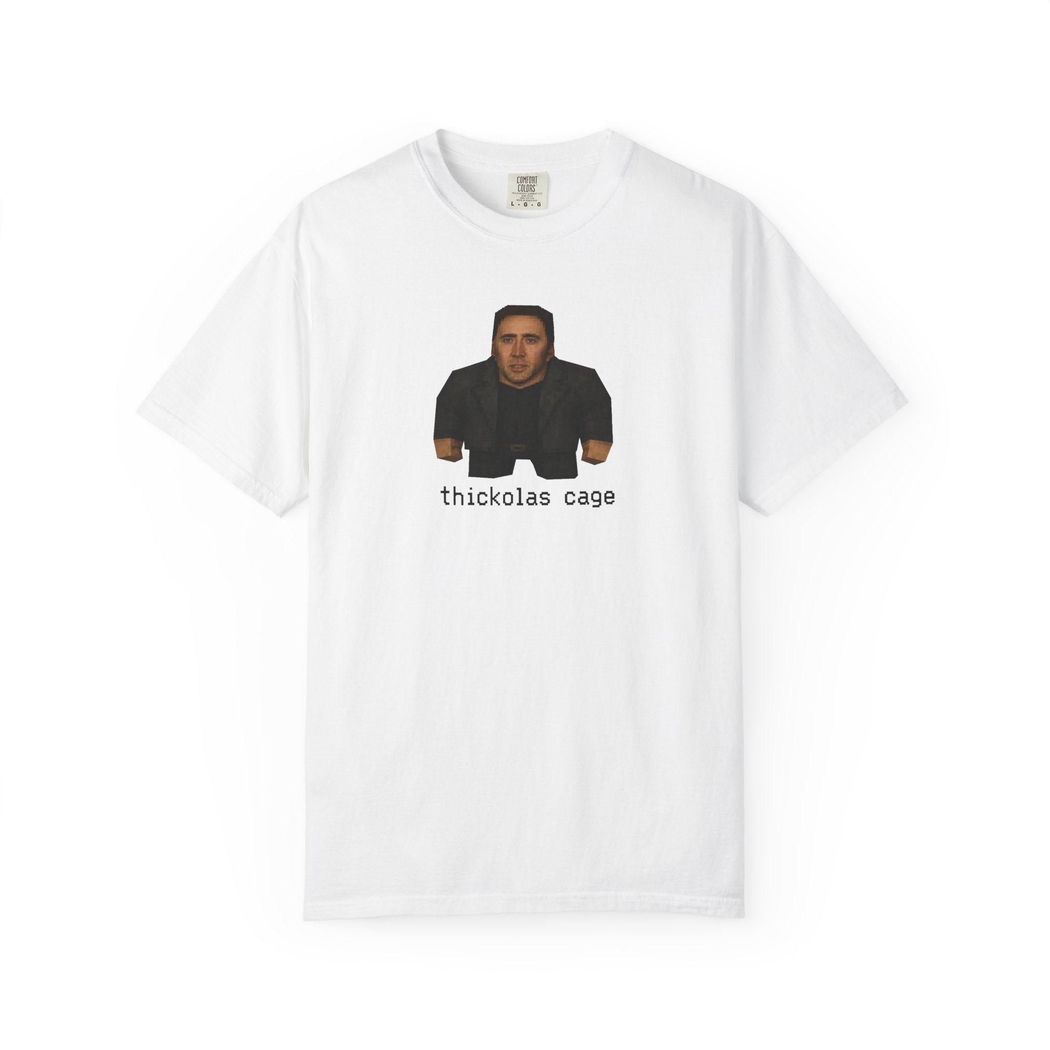 Thickolas Cage T-Shirt — Funny Nicolas Cage Meme Tee