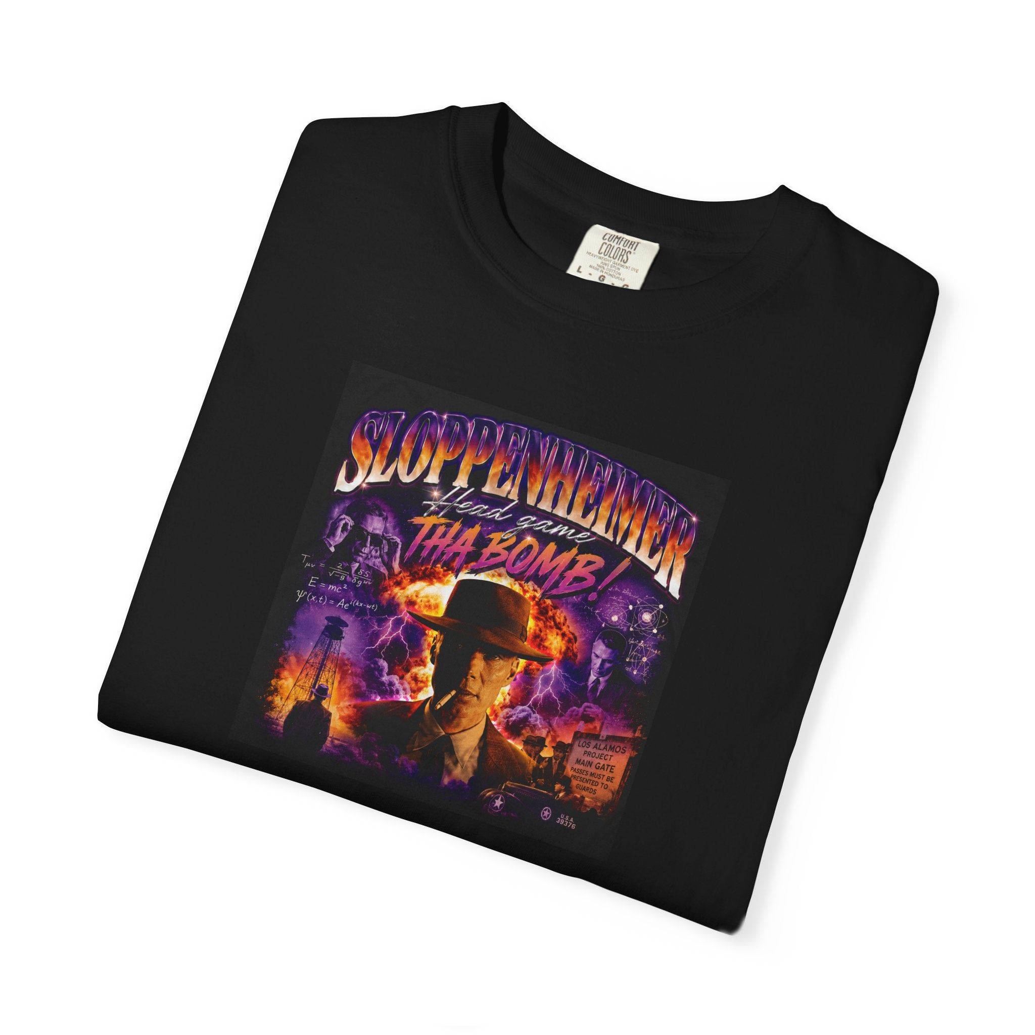 Sloppenheimer - Head Game Tha Bomb - Retro Vintage Graphic T-Shirt