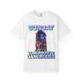 Sunday Tomorrow Is Cancelled Graphic Tee — Funny Weekend Shirt