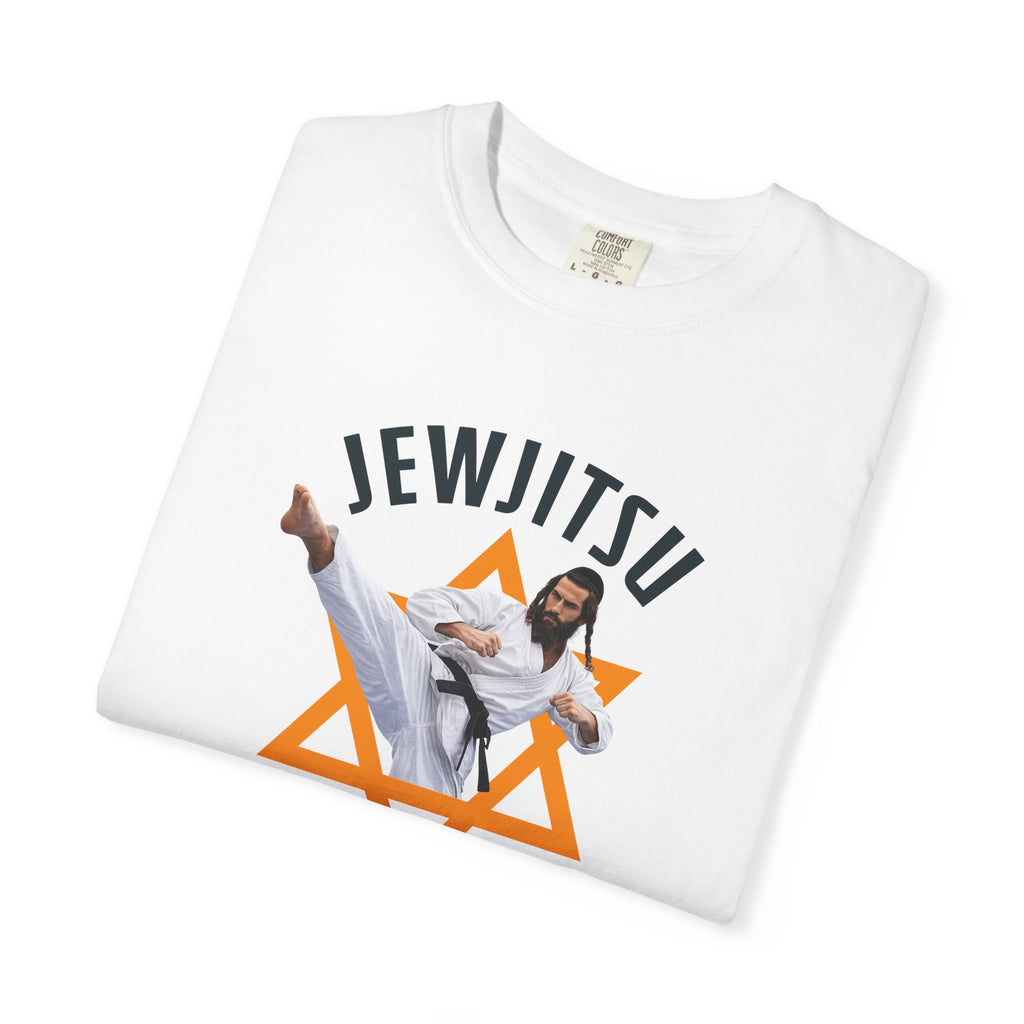 Jewjitsu Martial Arts T-Shirt — Star of David Jiu-Jitsu Design