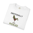 Emotionally Pickled Graphic Tee — Funny Martini T-Shirt