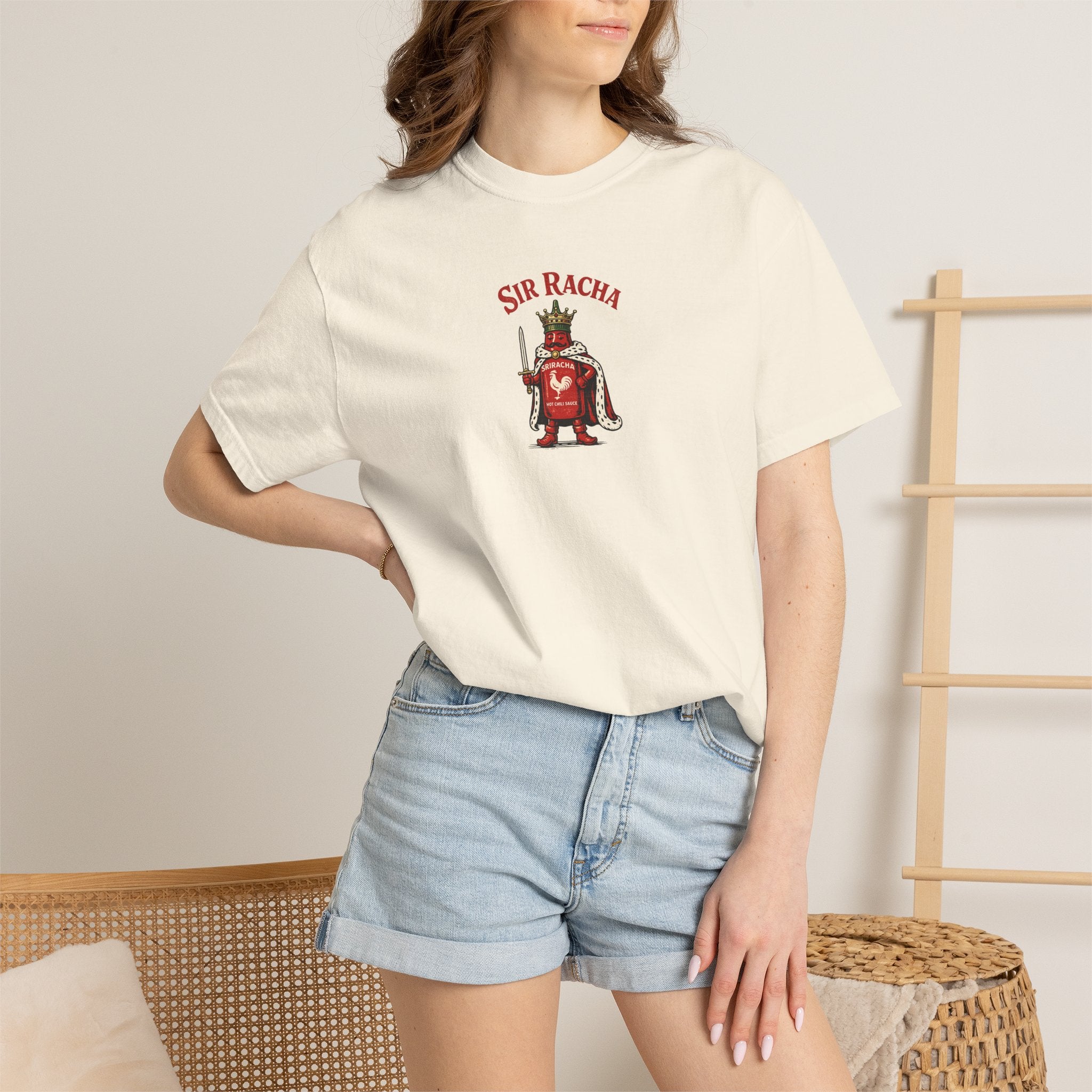 Sir Racha Knight T-Shirt — Sriracha Hot Sauce Funny Graphic Tee