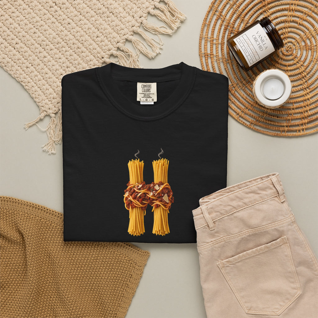 Never Forgetti Graphic Tee — Surreal Pasta T-Shirt