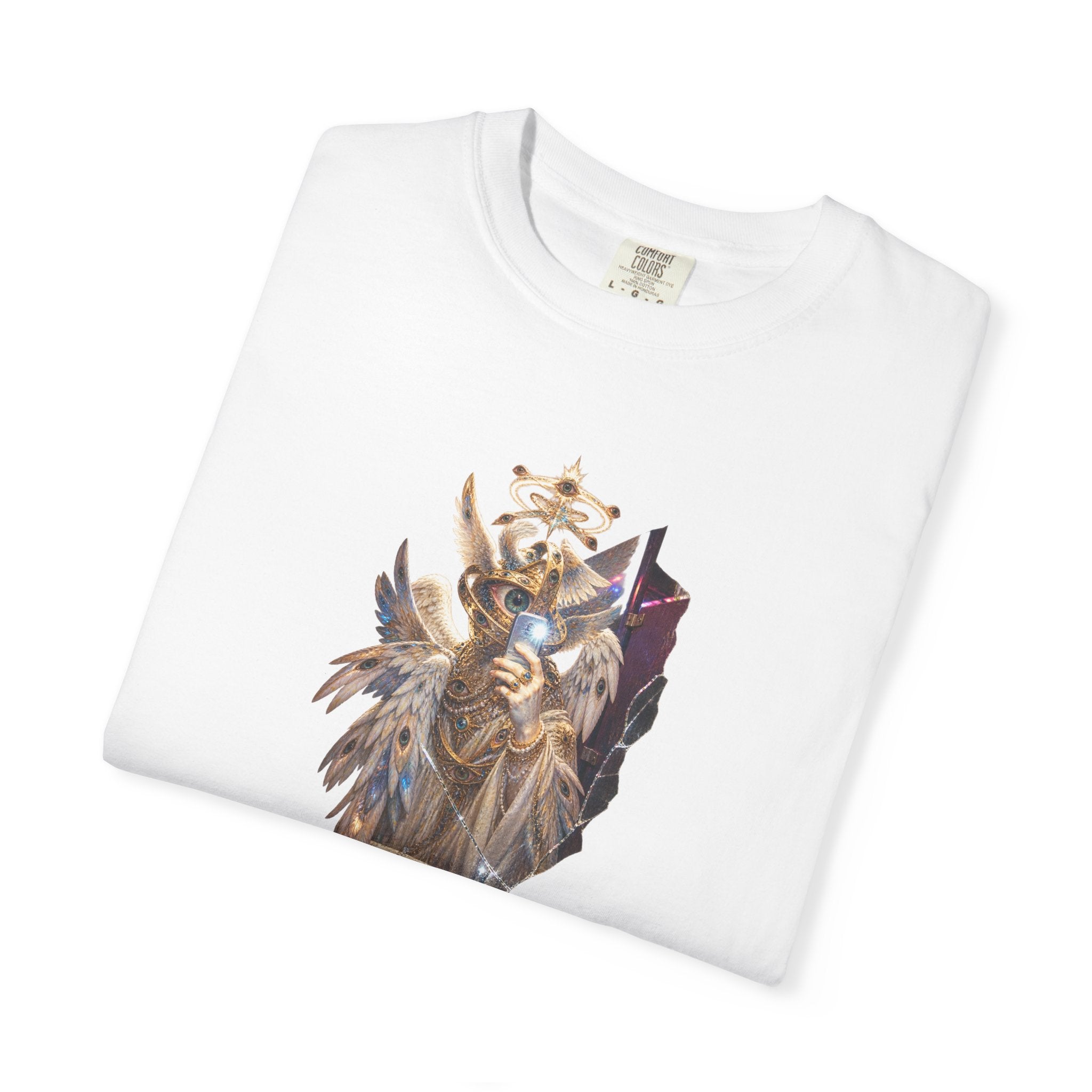 Bathroom Angel Graphic Tee — Unhinged Renaissance T-Shirt