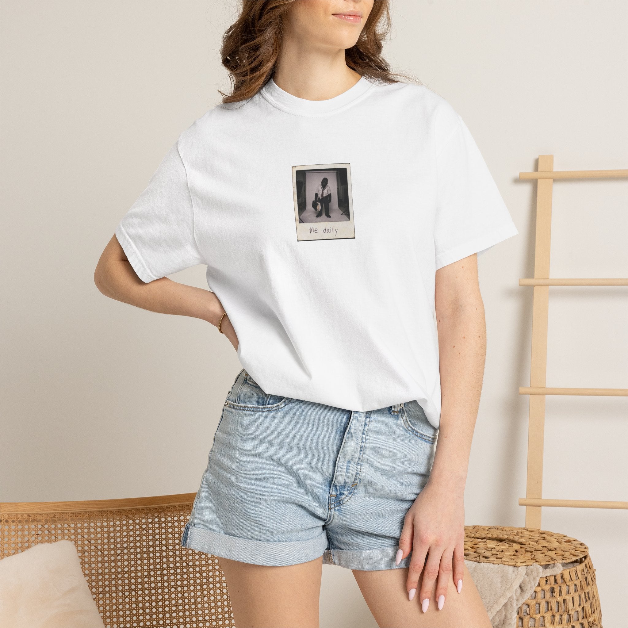 Polaroid Business Gorilla Tee — 'Me Daily' Vintage Music T-Shirt