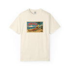 Jesus Vintage Postcard Oversized Boxy T-Shirt