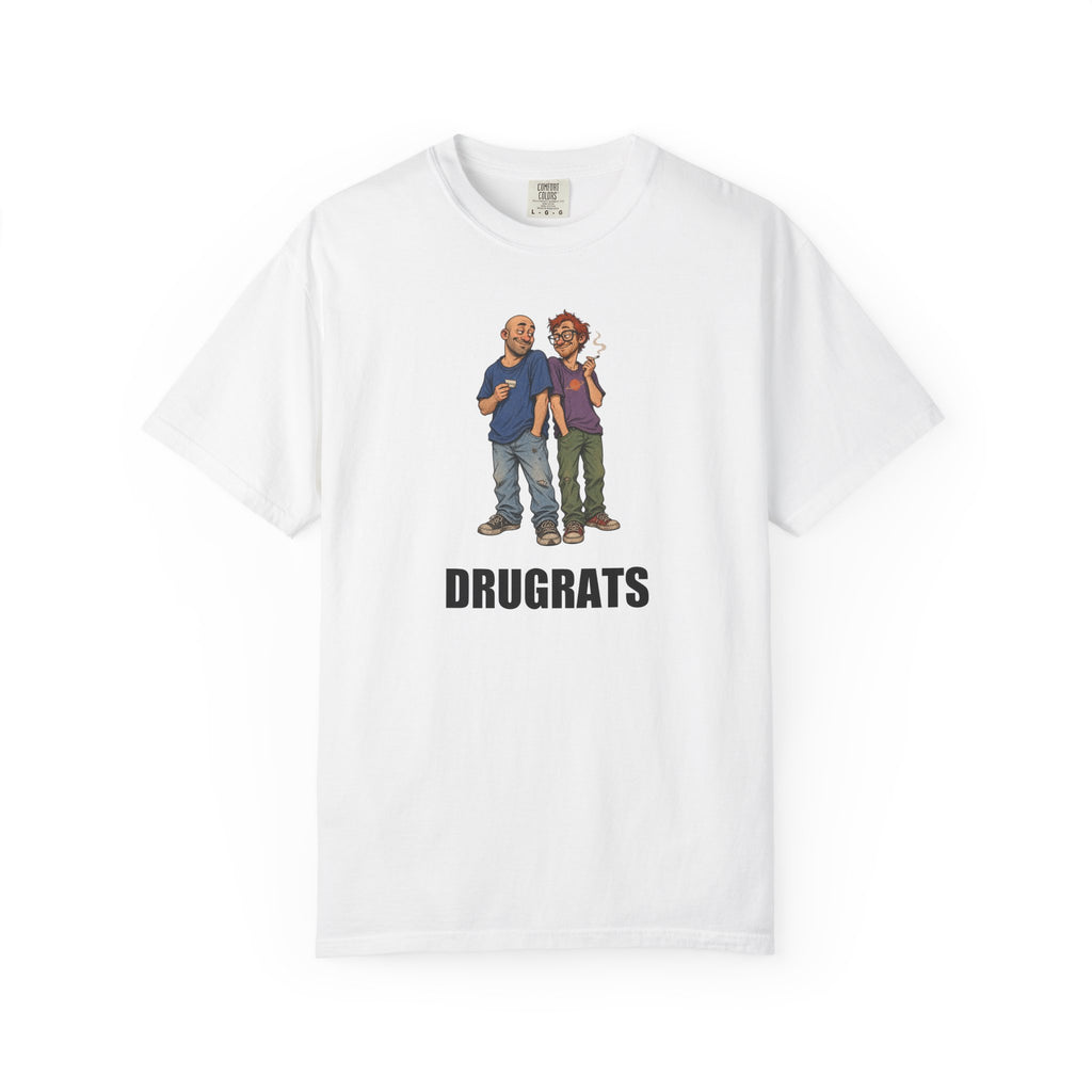 Drugrats Graphic Tee — Adult Slacker Cartoon T-Shirt